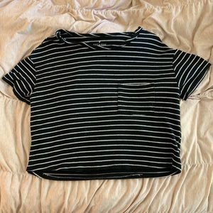 Black striped shirt from AE